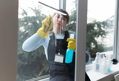 Nettoyage de vitres intérieures et extérieures à Beyssac